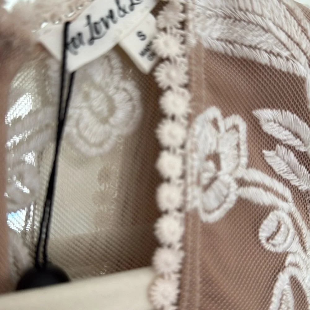 For Love And Lemons Sheer Lace Maxi Dress - Picture 6 of 12